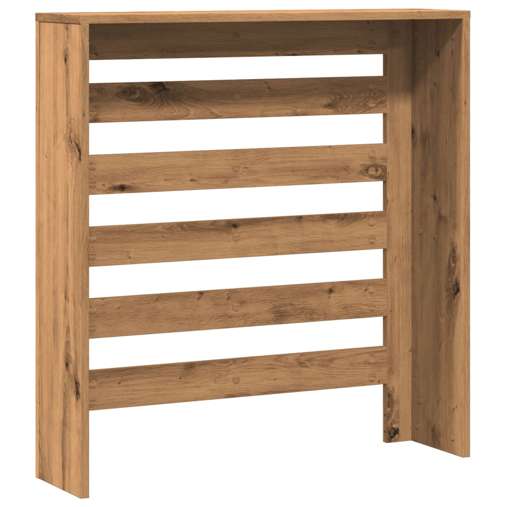 vidaXL Mască pentru calorifer stejar artizanal 78x20x82 cm lemn vidaXL Mască pentru calorifer stejar artizanal 78x20x82 cm lemn