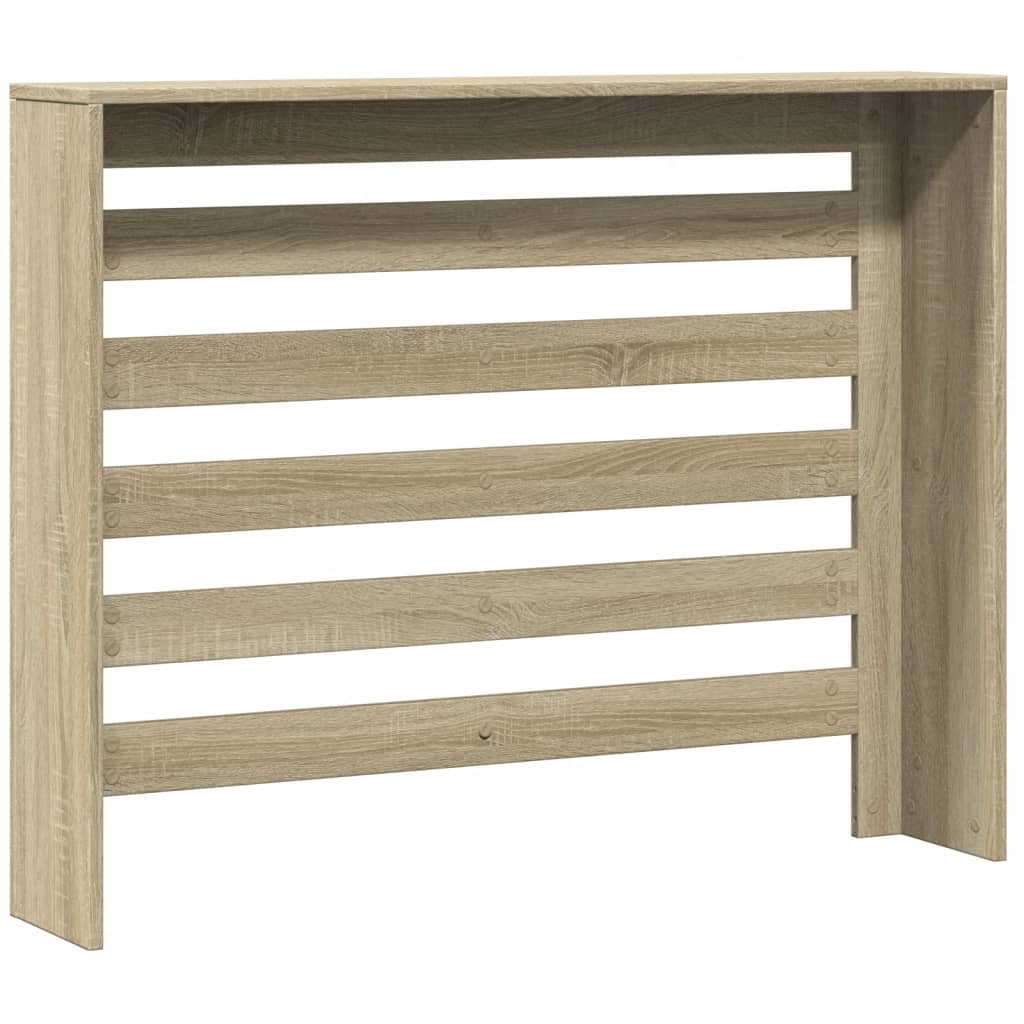 vidaXL Mască pentru calorifer stejar sonoma 104x20x82cm lemn prelucrat