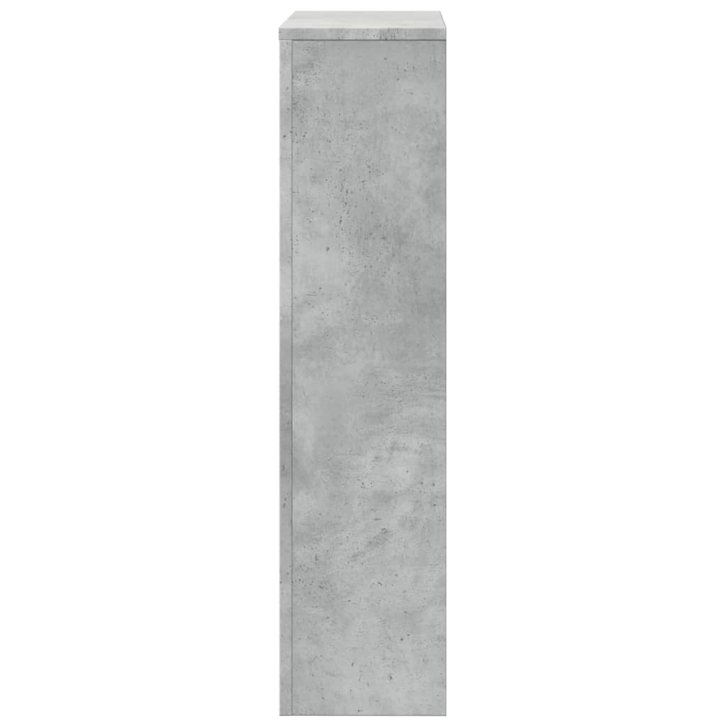 vidaXL Mască pentru calorifer, gri beton, 104x20x82 cm, lemn prelucrat vidaXL Mască pentru calorifer, gri beton, 104x20x82 cm, lemn prelucrat