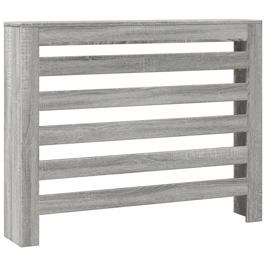 vidaXL Mască pentru calorifer gri sonoma 104x20x82 cm lemn prelucrat vidaXL Mască pentru calorifer gri sonoma 104x20x82 cm lemn prelucrat