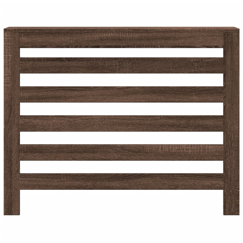 vidaXL Mască pentru calorifer stejar maro 104x20x82 cm lemn prelucrat vidaXL Mască pentru calorifer stejar maro 104x20x82 cm lemn prelucrat