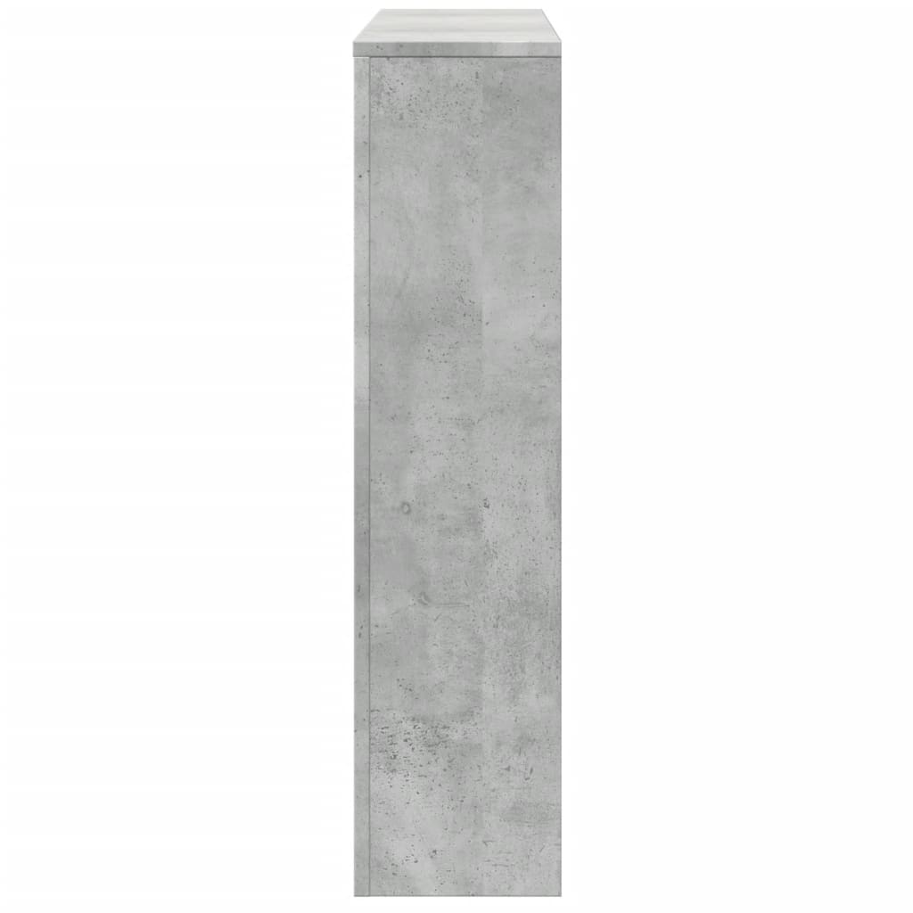 vidaXL Mască pentru calorifer, gri beton, 149x20x82 cm, lemn prelucrat vidaXL Mască pentru calorifer, gri beton, 149x20x82 cm, lemn prelucrat
