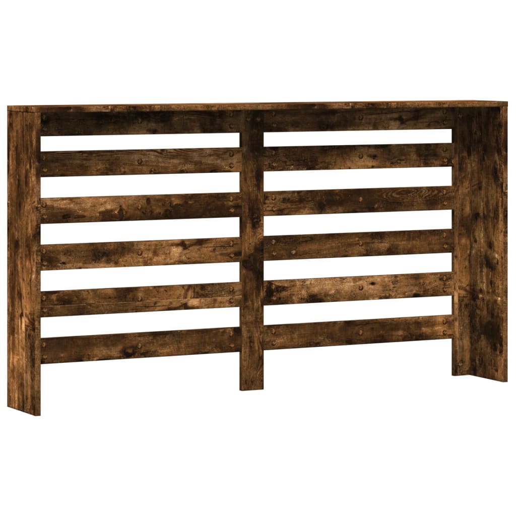 vidaXL Mască pentru calorifer stejar fumuriu 149x20x82cm lemn vidaXL Mască pentru calorifer stejar fumuriu 149x20x82cm lemn