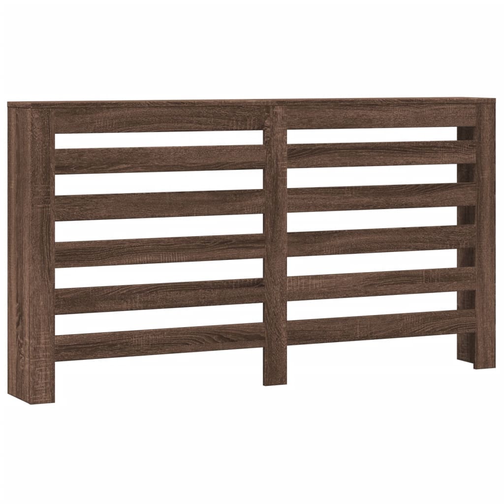 vidaXL Mască pentru calorifer stejar maro 149x20x82 cm lemn prelucrat vidaXL Mască pentru calorifer stejar maro 149x20x82 cm lemn prelucrat