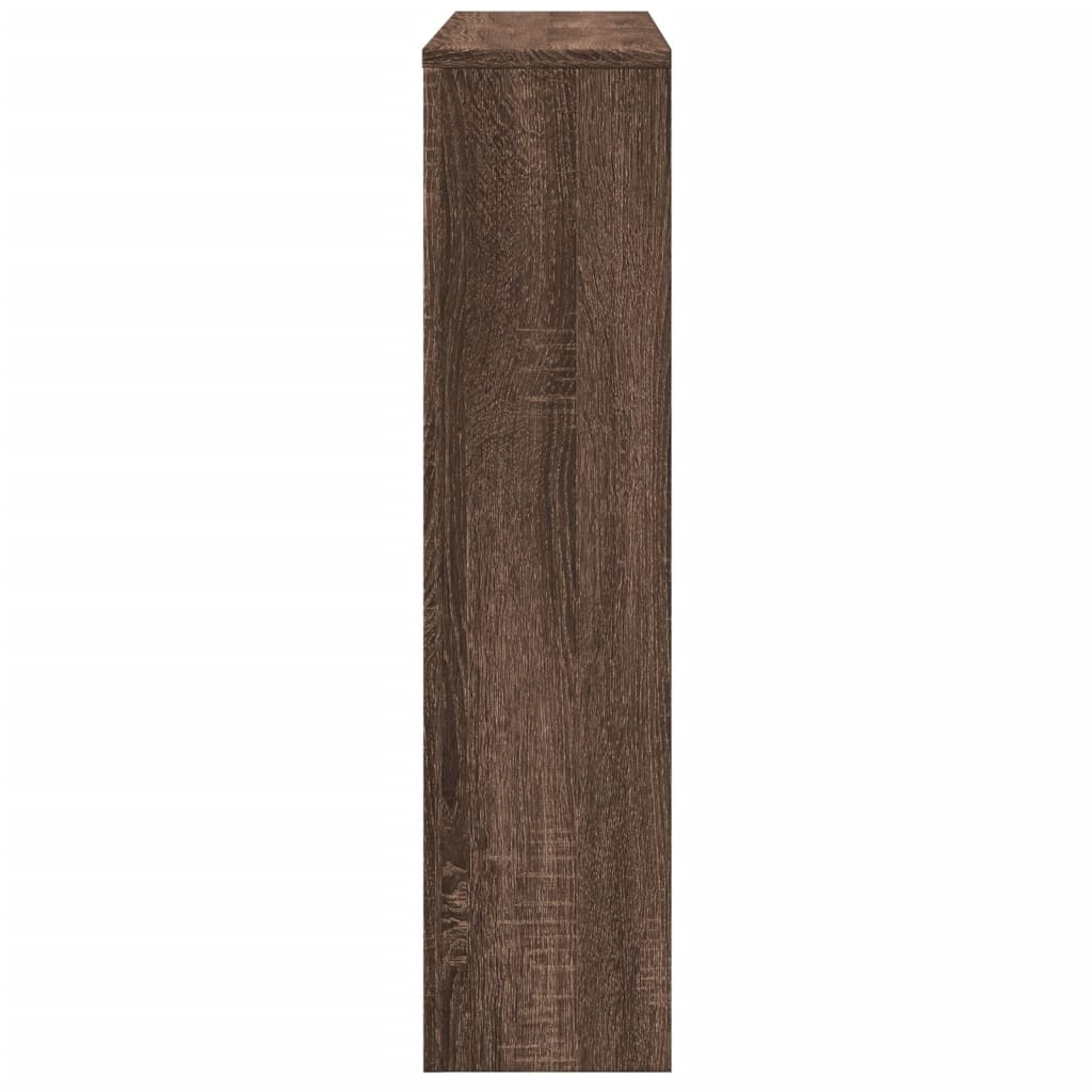 vidaXL Mască pentru calorifer stejar maro 149x20x82 cm lemn prelucrat vidaXL Mască pentru calorifer stejar maro 149x20x82 cm lemn prelucrat