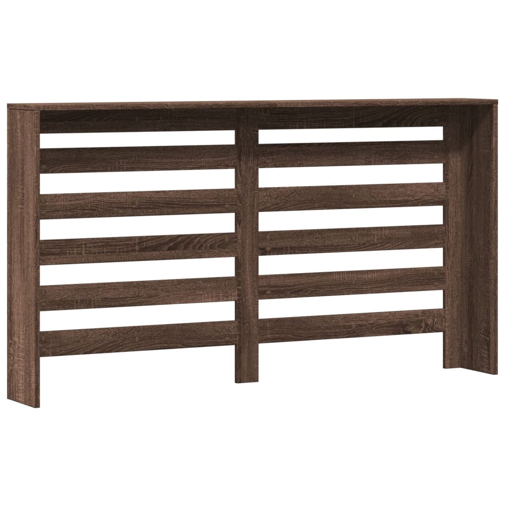 vidaXL Mască pentru calorifer stejar maro 149x20x82 cm lemn prelucrat vidaXL Mască pentru calorifer stejar maro 149x20x82 cm lemn prelucrat