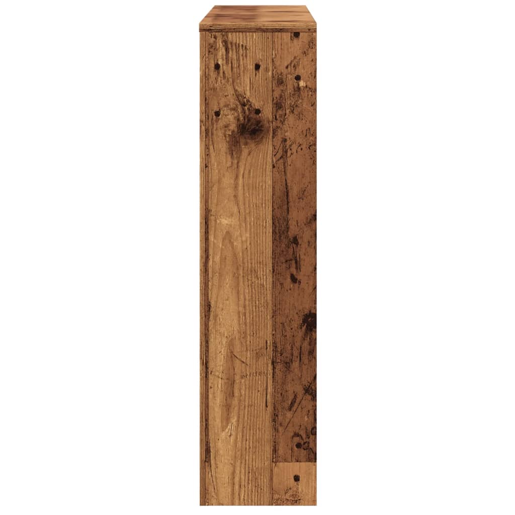vidaXL Mască pentru calorifer, lemn vechi, 149x20x82cm, lemn prelucrat vidaXL Mască pentru calorifer, lemn vechi, 149x20x82cm, lemn prelucrat