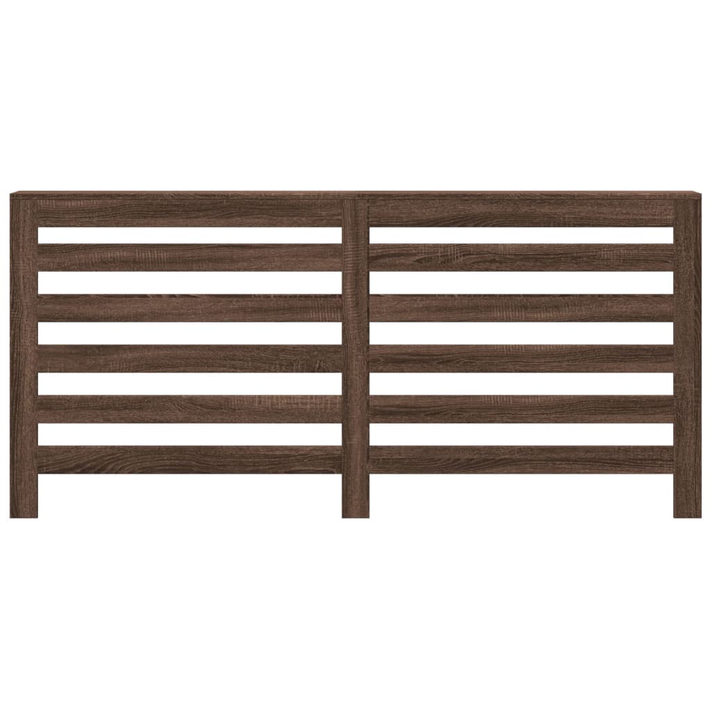 vidaXL Mască pentru calorifer, stejar maro 175x20x82 cm lemn prelucrat vidaXL Mască pentru calorifer, stejar maro 175x20x82 cm lemn prelucrat