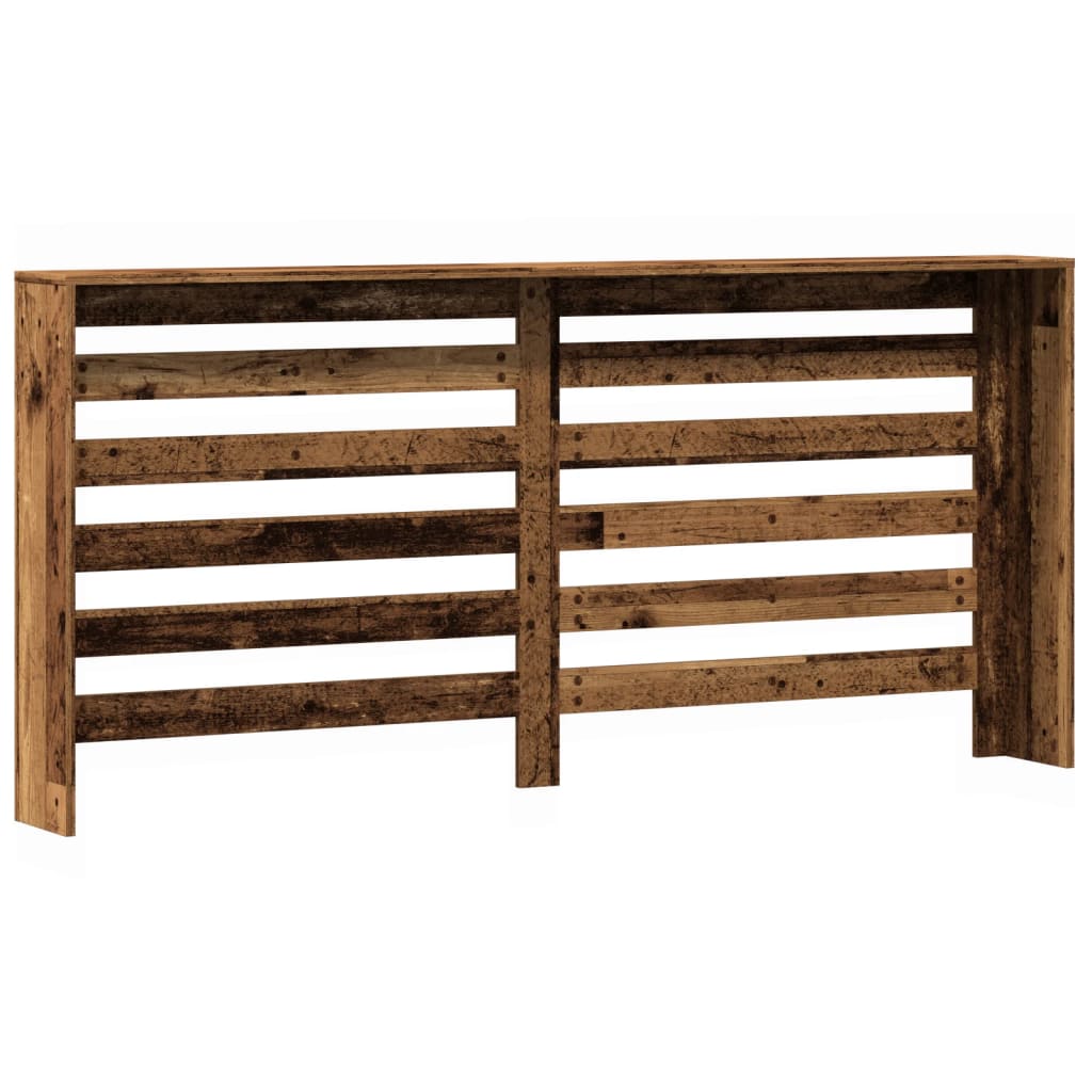 vidaXL Mască de calorifer, lemn vechi, 175x20x82 cm, lemn prelucrat vidaXL Mască de calorifer, lemn vechi, 175x20x82 cm, lemn prelucrat