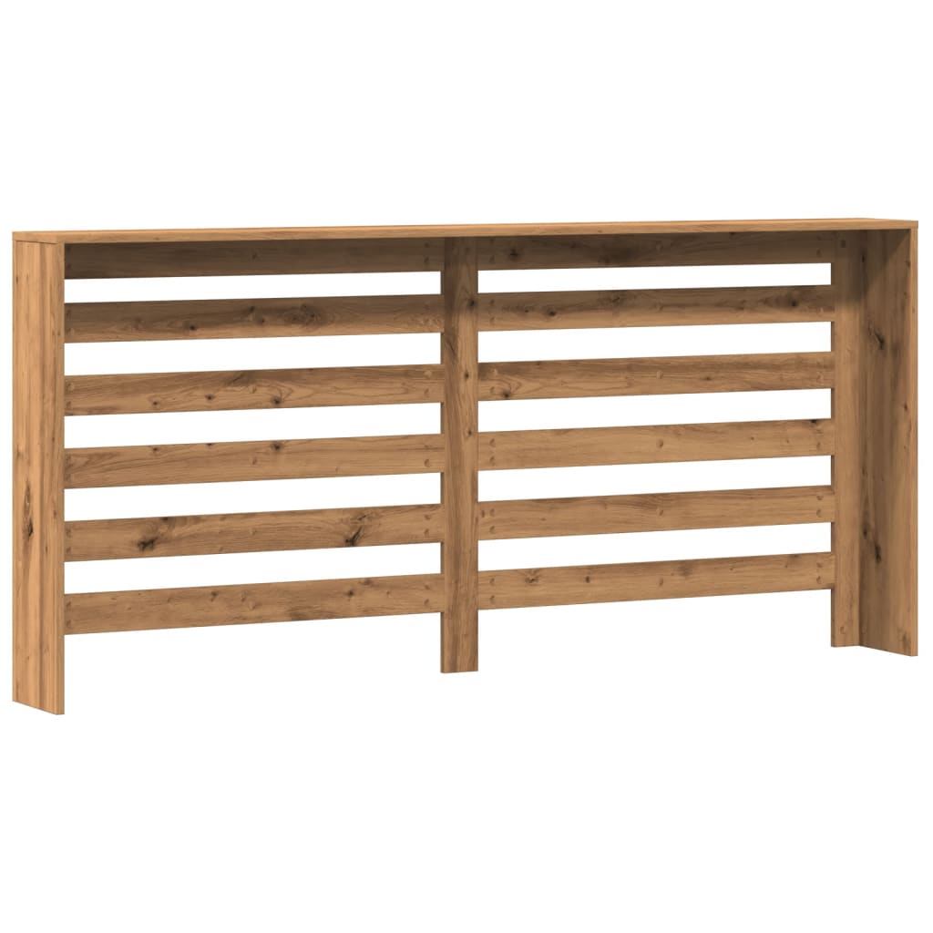vidaXL Mască de calorifer stejar artizanal 175x20x82 cm lemn prelucrat vidaXL Mască de calorifer stejar artizanal 175x20x82 cm lemn prelucrat