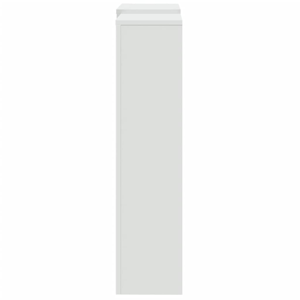 vidaXL Mască pentru calorifer, alb, 205x21,5x83,5 cm, lemn prelucrat vidaXL Mască pentru calorifer, alb, 205x21,5x83,5 cm, lemn prelucrat