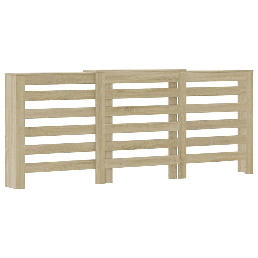 vidaXL Mască pentru calorifer stejar sonoma 205x21,5x83,5 cm lemn vidaXL Mască pentru calorifer stejar sonoma 205x21,5x83,5 cm lemn