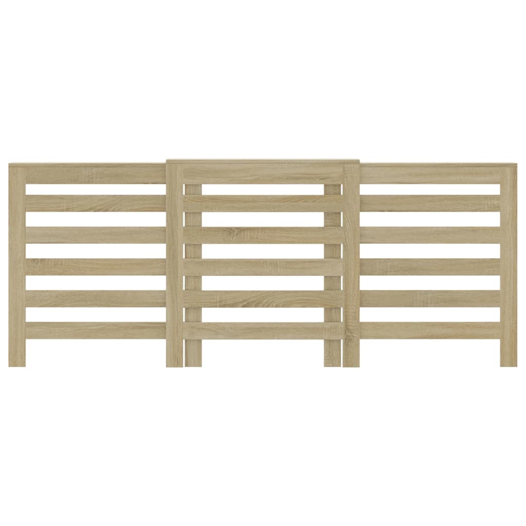 vidaXL Mască pentru calorifer stejar sonoma 205x21,5x83,5 cm lemn vidaXL Mască pentru calorifer stejar sonoma 205x21,5x83,5 cm lemn