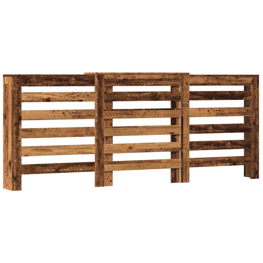 vidaXL Mască pentru calorifer lemn vechi 205x21,5x83,5 cm lemn