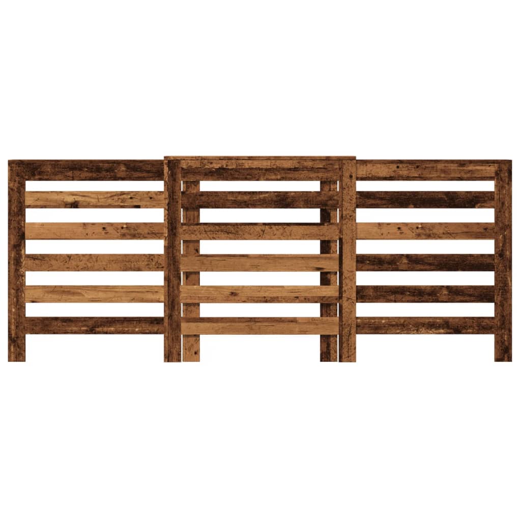 vidaXL Mască pentru calorifer lemn vechi 205x21,5x83,5 cm lemn