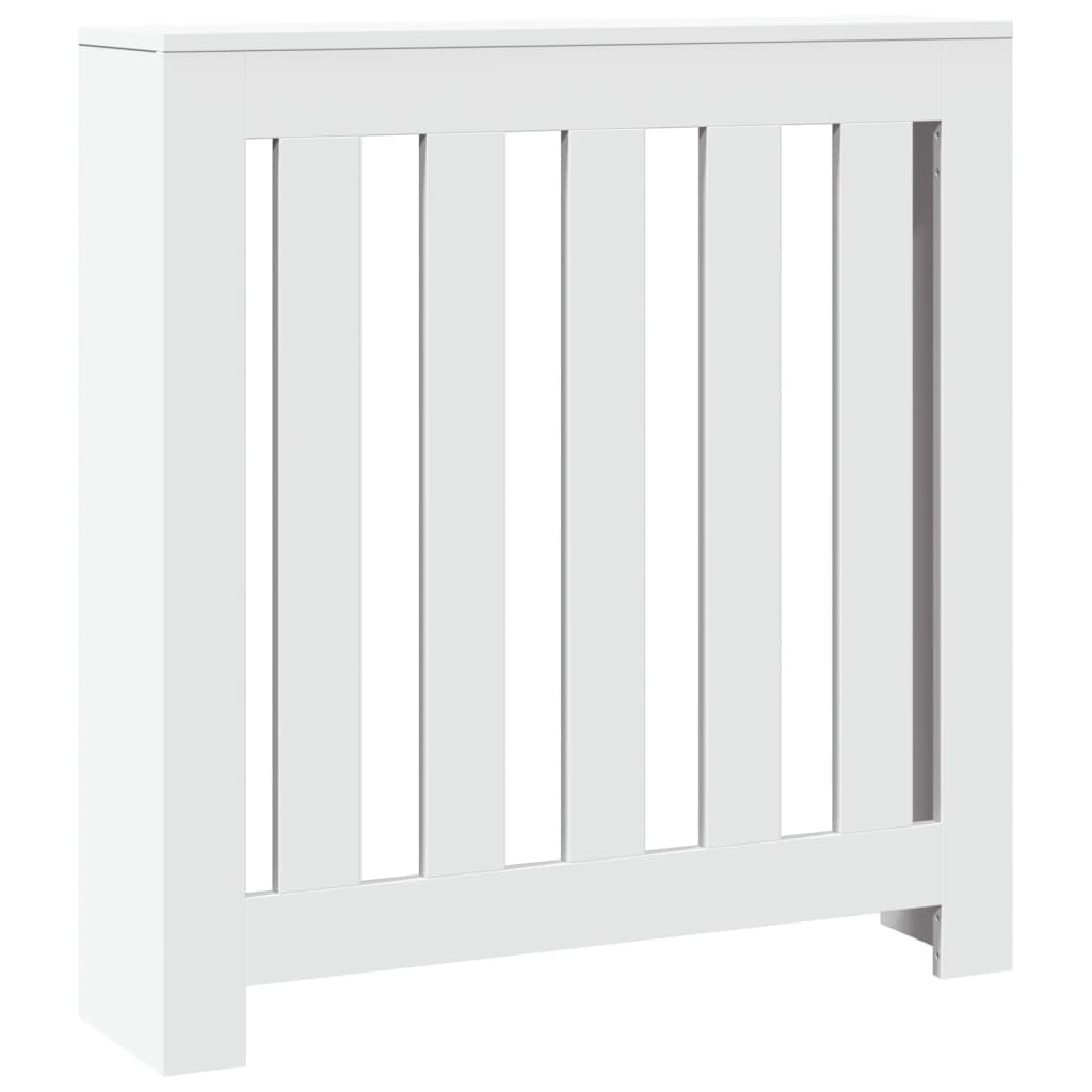 vidaXL Mască pentru calorifer, alb, 78x20x82 cm, lemn prelucrat vidaXL Mască pentru calorifer, alb, 78x20x82 cm, lemn prelucrat