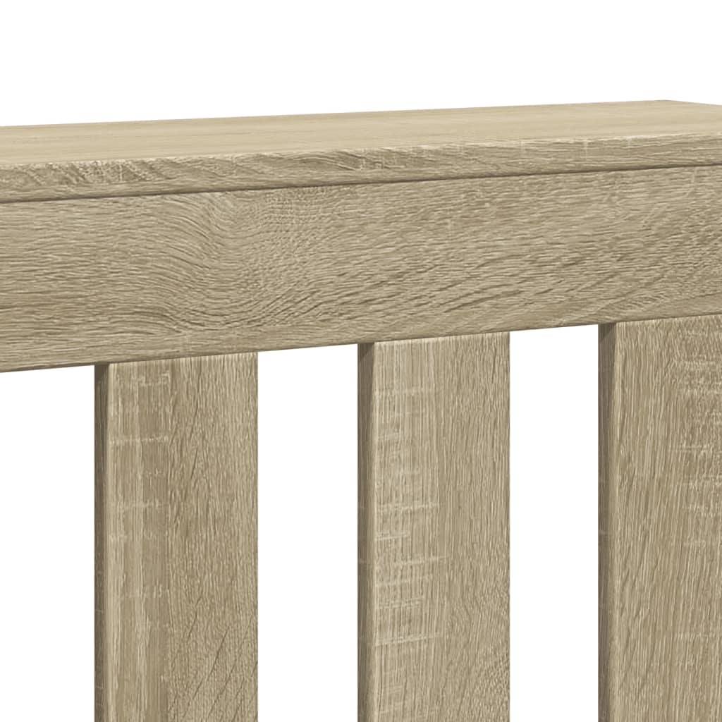 vidaXL Mască pentru calorifer stejar sonoma 78x20x82 cm lemn prelucrat vidaXL Mască pentru calorifer stejar sonoma 78x20x82 cm lemn prelucrat
