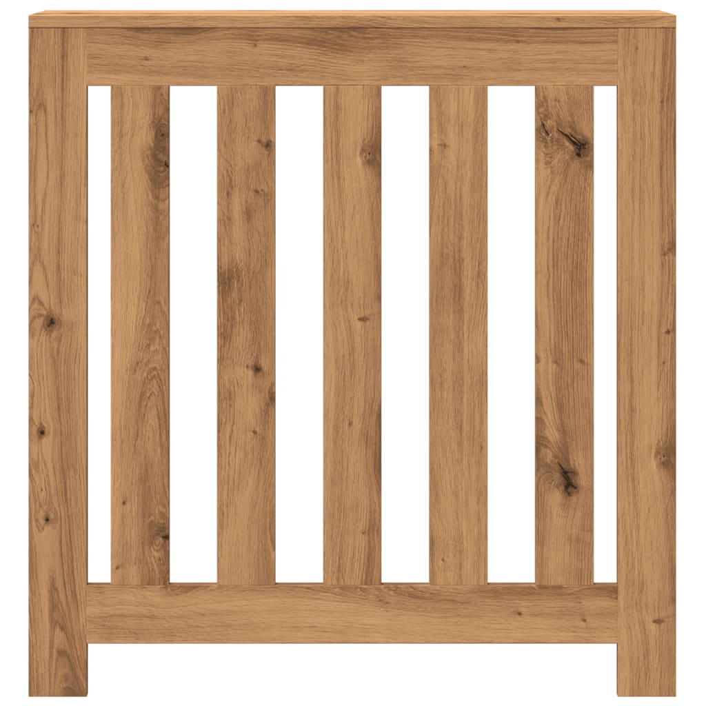 vidaXL Mască pentru calorifer stejar artizanal 78x20x82 cm lemn vidaXL Mască pentru calorifer stejar artizanal 78x20x82 cm lemn