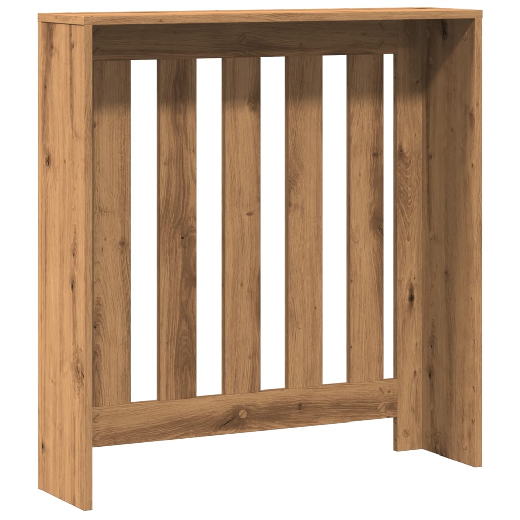 vidaXL Mască pentru calorifer stejar artizanal 78x20x82 cm lemn vidaXL Mască pentru calorifer stejar artizanal 78x20x82 cm lemn