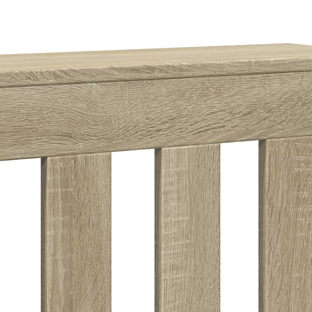 vidaXL Mască pentru calorifer stejar sonoma 104x20x82cm lemn prelucrat vidaXL Mască pentru calorifer stejar sonoma 104x20x82cm lemn prelucrat