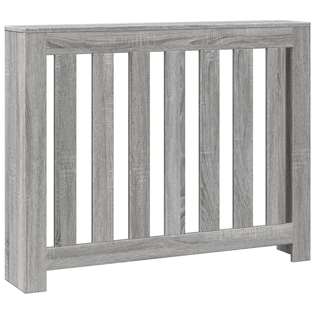 vidaXL Mască pentru calorifer gri sonoma 104x20x82 cm lemn prelucrat vidaXL Mască pentru calorifer gri sonoma 104x20x82 cm lemn prelucrat