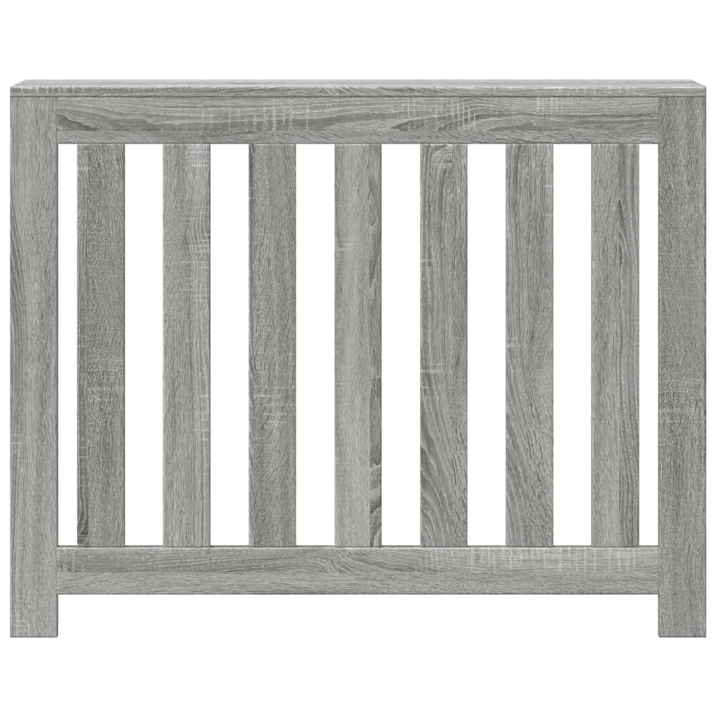 vidaXL Mască pentru calorifer gri sonoma 104x20x82 cm lemn prelucrat vidaXL Mască pentru calorifer gri sonoma 104x20x82 cm lemn prelucrat