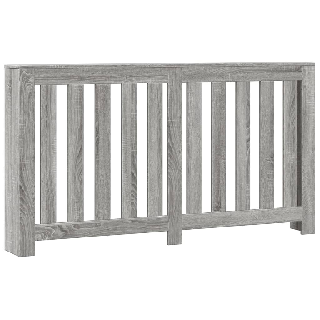 vidaXL Mască pentru calorifer gri sonoma 149x20x82 cm lemn prelucrat vidaXL Mască pentru calorifer gri sonoma 149x20x82 cm lemn prelucrat