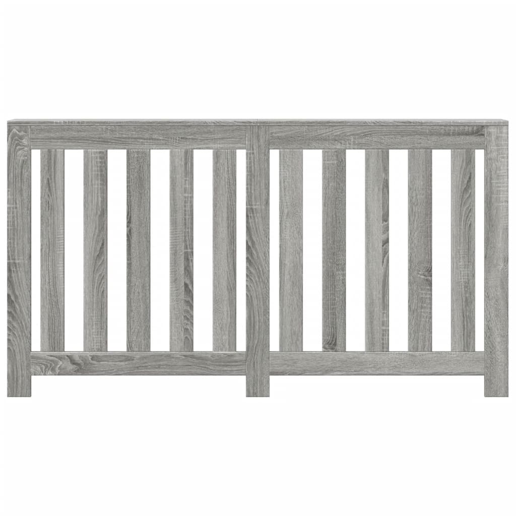 vidaXL Mască pentru calorifer gri sonoma 149x20x82 cm lemn prelucrat vidaXL Mască pentru calorifer gri sonoma 149x20x82 cm lemn prelucrat