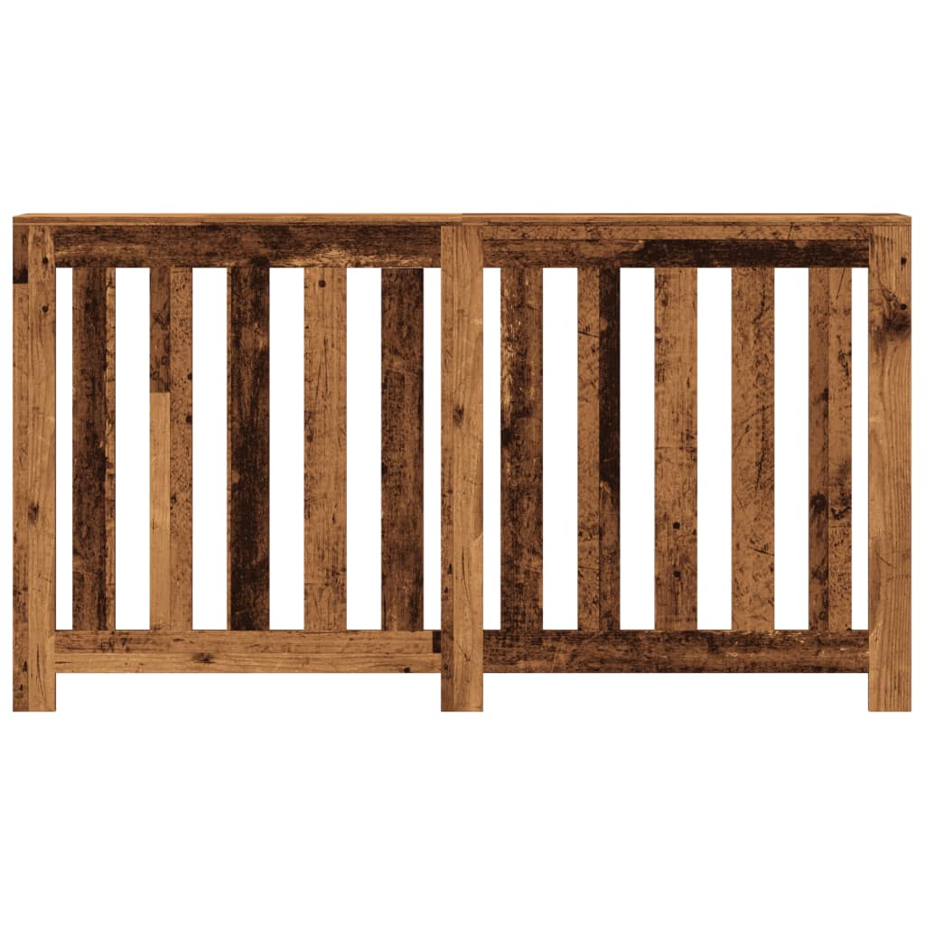 vidaXL Mască pentru calorifer, lemn vechi, 149x20x82cm, lemn prelucrat vidaXL Mască pentru calorifer, lemn vechi, 149x20x82cm, lemn prelucrat