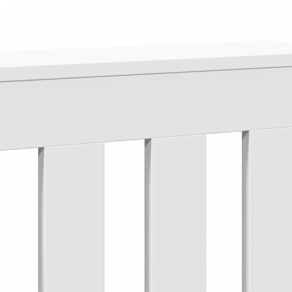 vidaXL Mască pentru calorifer, alb, 175x20x82 cm, lemn prelucrat vidaXL Mască pentru calorifer, alb, 175x20x82 cm, lemn prelucrat