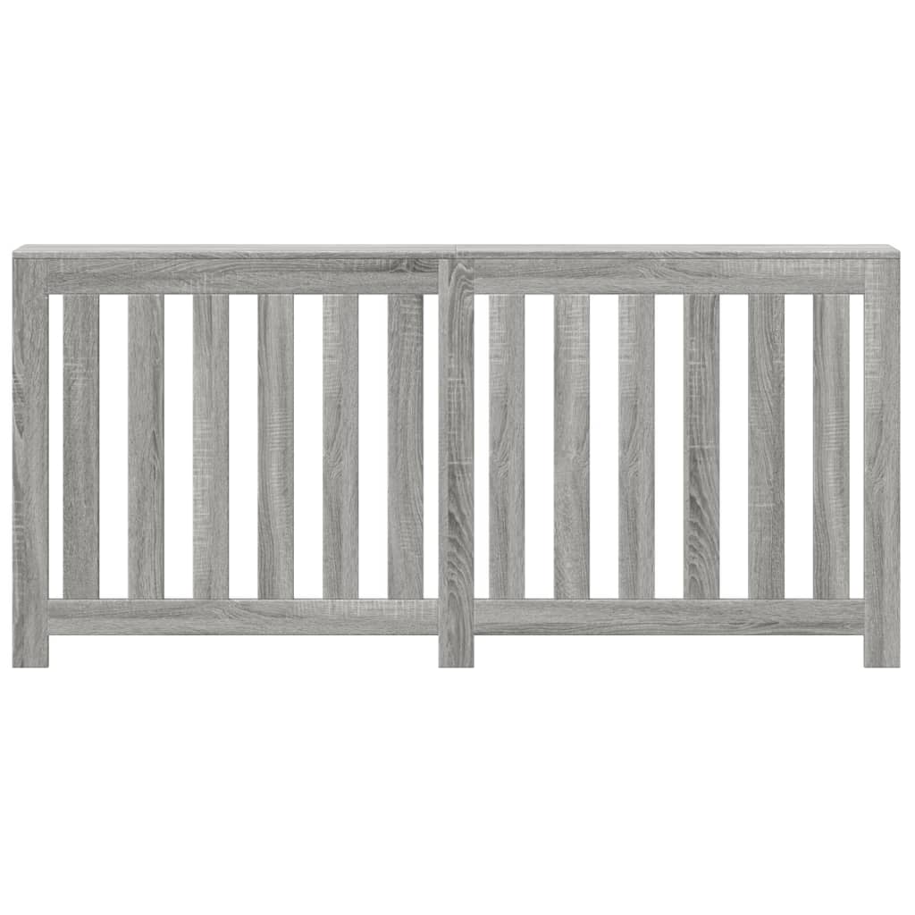 vidaXL Mască pentru calorifer, gri sonoma, 175x20x82 cm lemn prelucrat vidaXL Mască pentru calorifer, gri sonoma, 175x20x82 cm lemn prelucrat
