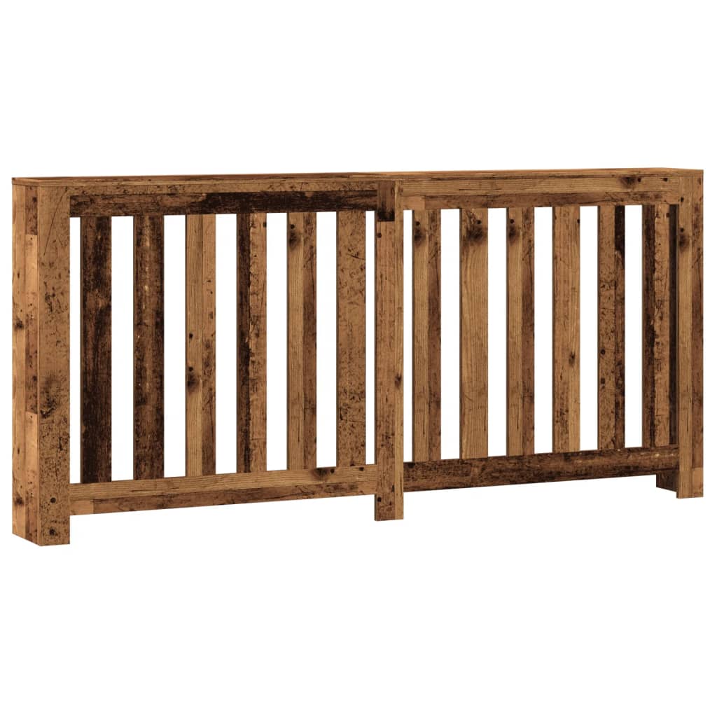 vidaXL Mască de calorifer, lemn vechi, 175x20x82 cm, lemn prelucrat vidaXL Mască de calorifer, lemn vechi, 175x20x82 cm, lemn prelucrat