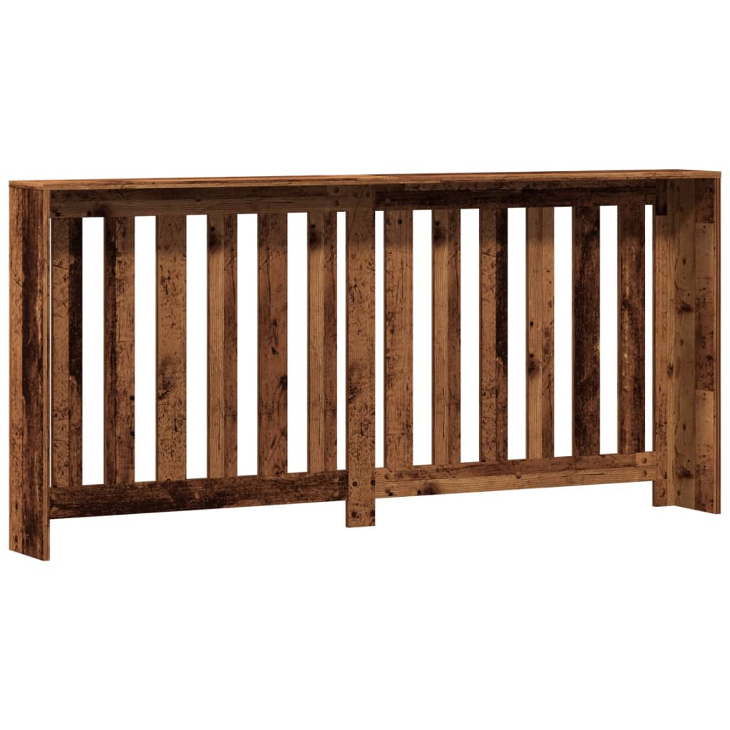 vidaXL Mască de calorifer, lemn vechi, 175x20x82 cm, lemn prelucrat vidaXL Mască de calorifer, lemn vechi, 175x20x82 cm, lemn prelucrat