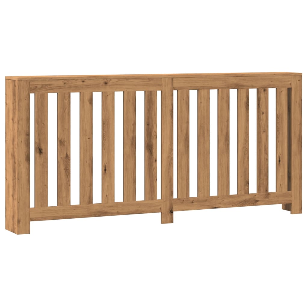 vidaXL Mască de calorifer stejar artizanal 175x20x82 cm lemn prelucrat vidaXL Mască de calorifer stejar artizanal 175x20x82 cm lemn prelucrat