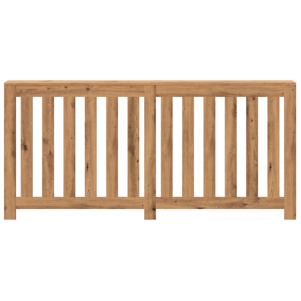 vidaXL Mască de calorifer stejar artizanal 175x20x82 cm lemn prelucrat vidaXL Mască de calorifer stejar artizanal 175x20x82 cm lemn prelucrat
