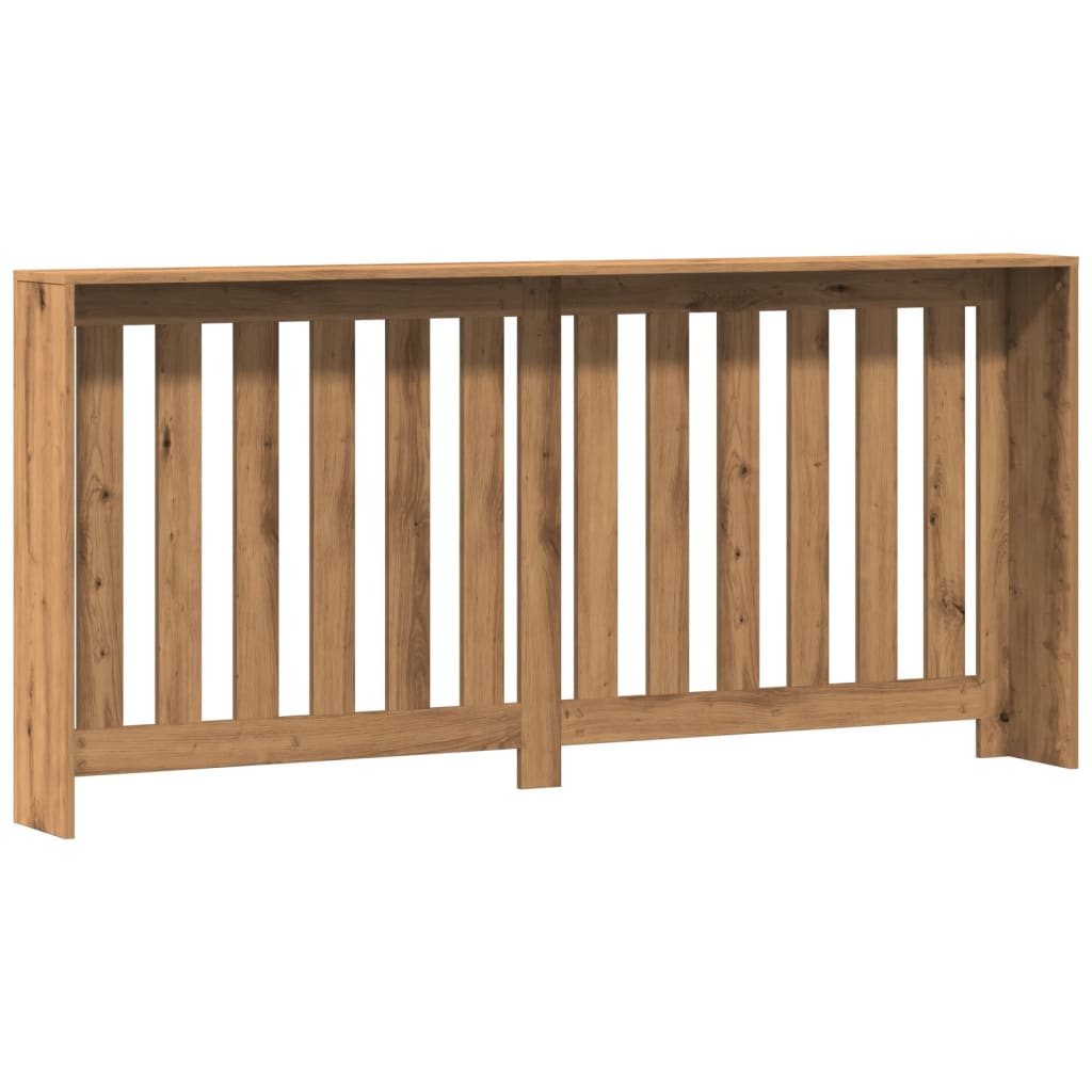 vidaXL Mască de calorifer stejar artizanal 175x20x82 cm lemn prelucrat vidaXL Mască de calorifer stejar artizanal 175x20x82 cm lemn prelucrat