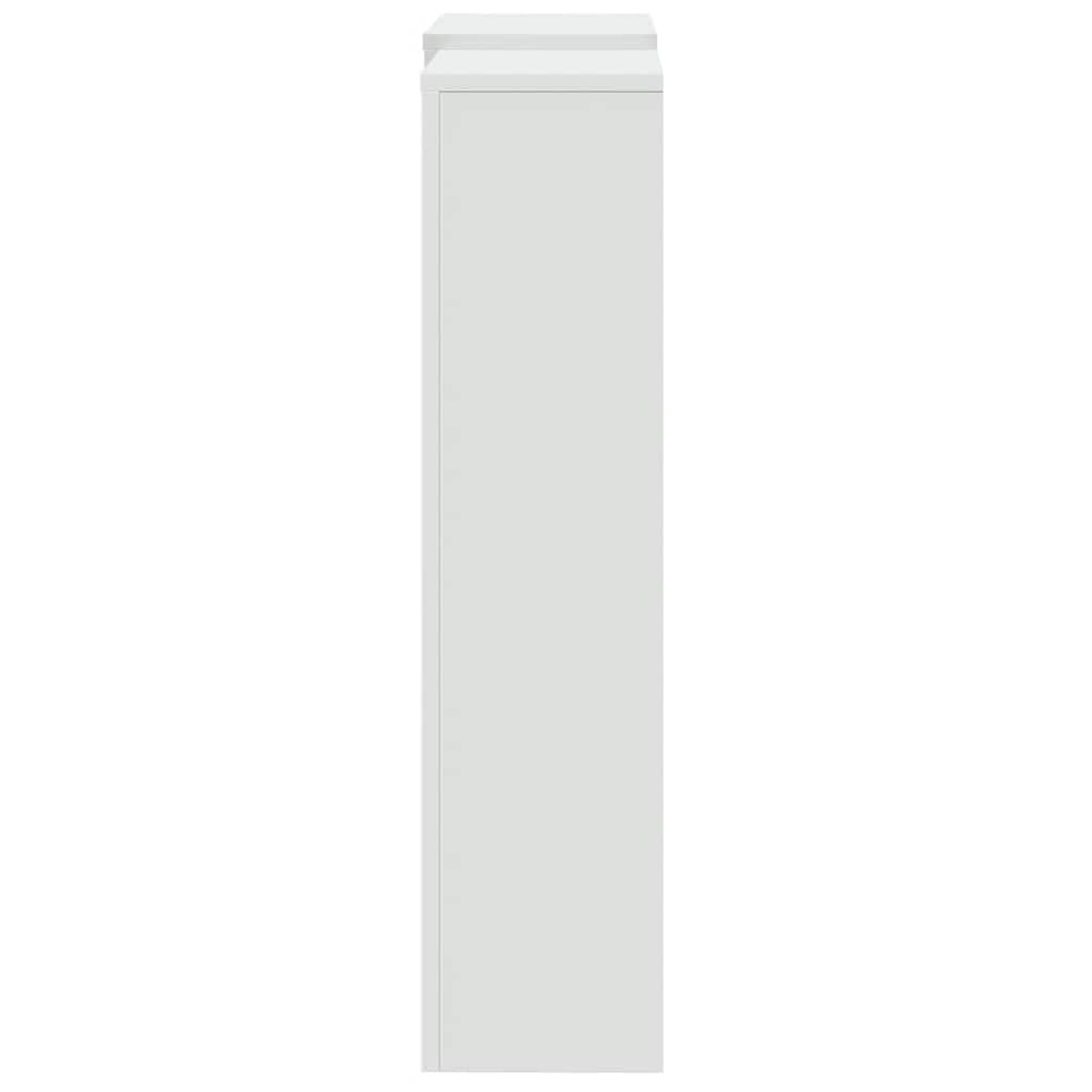 vidaXL Mască pentru calorifer, alb, 205x21,5x83,5 cm, lemn prelucrat vidaXL Mască pentru calorifer, alb, 205x21,5x83,5 cm, lemn prelucrat