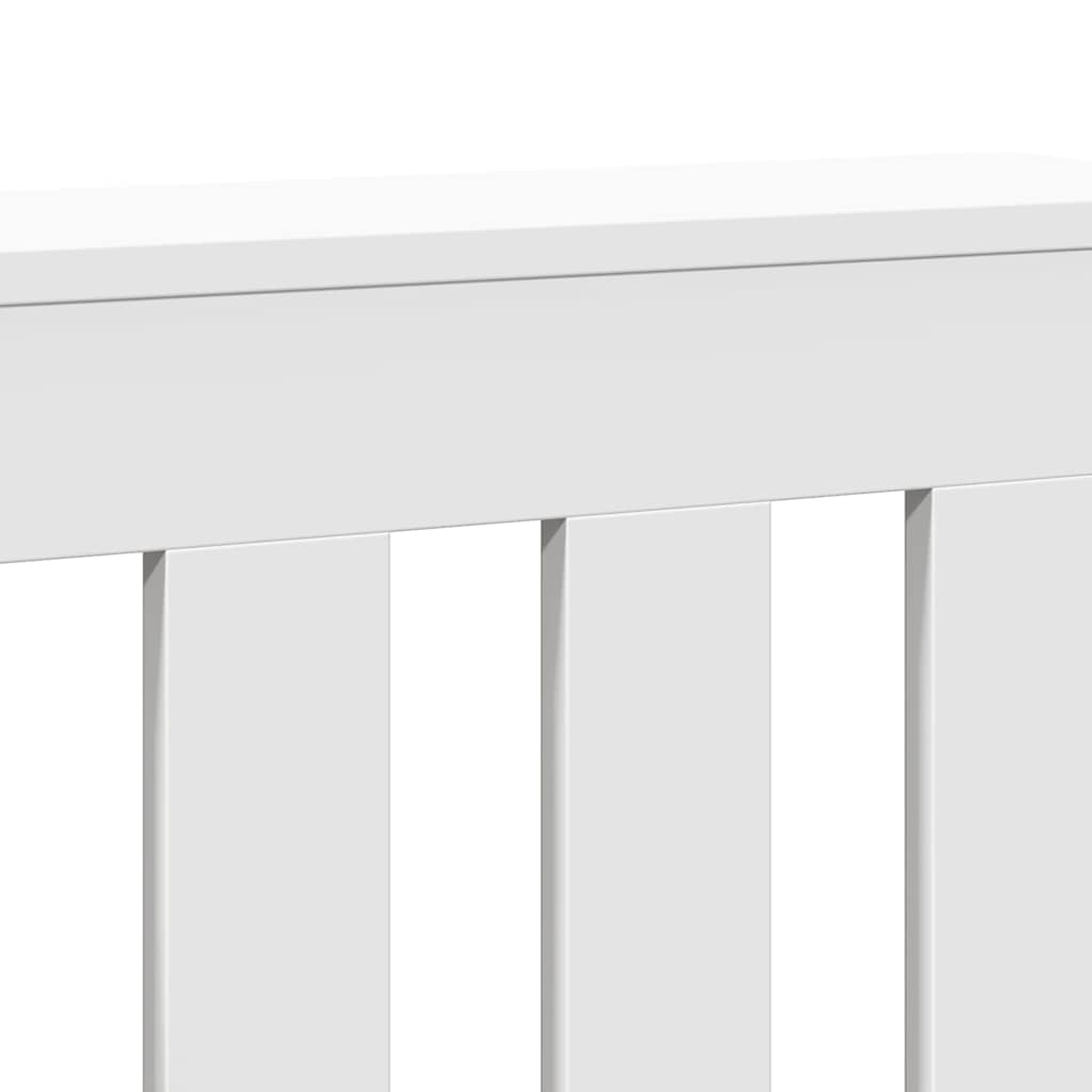vidaXL Mască pentru calorifer, alb, 205x21,5x83,5 cm, lemn prelucrat vidaXL Mască pentru calorifer, alb, 205x21,5x83,5 cm, lemn prelucrat