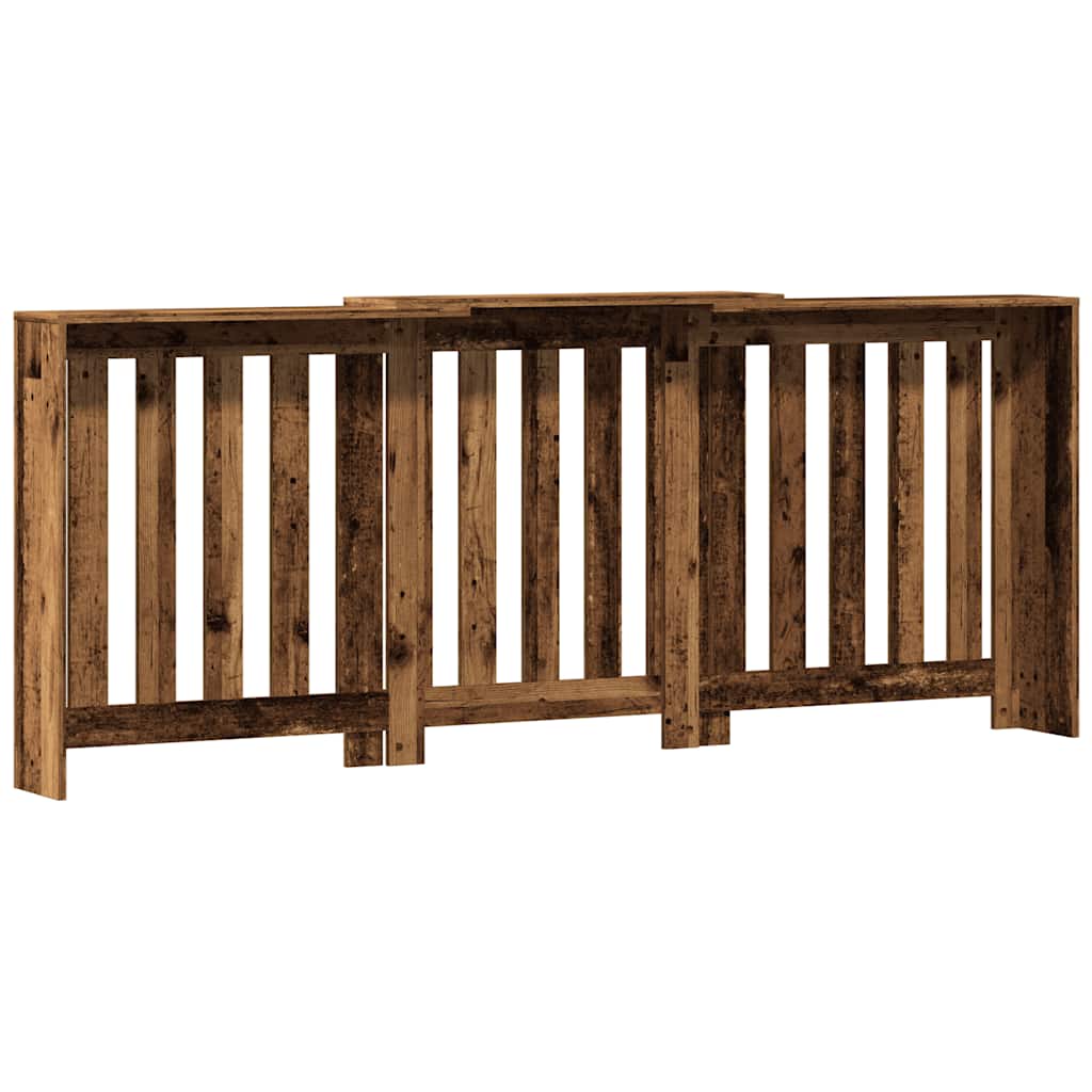 vidaXL Mască pentru calorifer lemn vechi 205x21,5x83,5 cm lemn