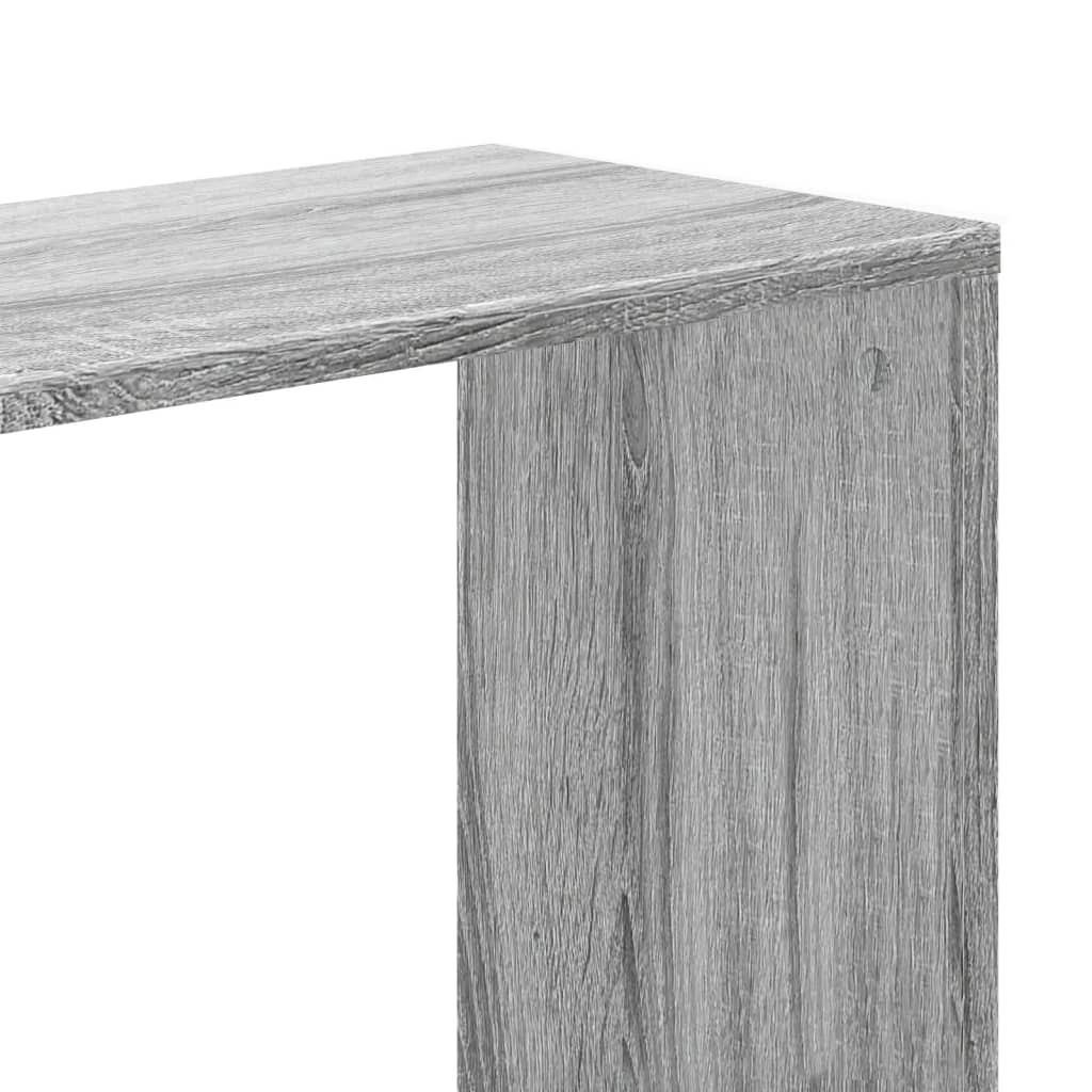 vidaXL Bibliotecă 5 niveluri gri sonoma 45x23,5x162,5cm lemn prelucrat vidaXL Bibliotecă 5 niveluri gri sonoma 45x23,5x162,5cm lemn prelucrat