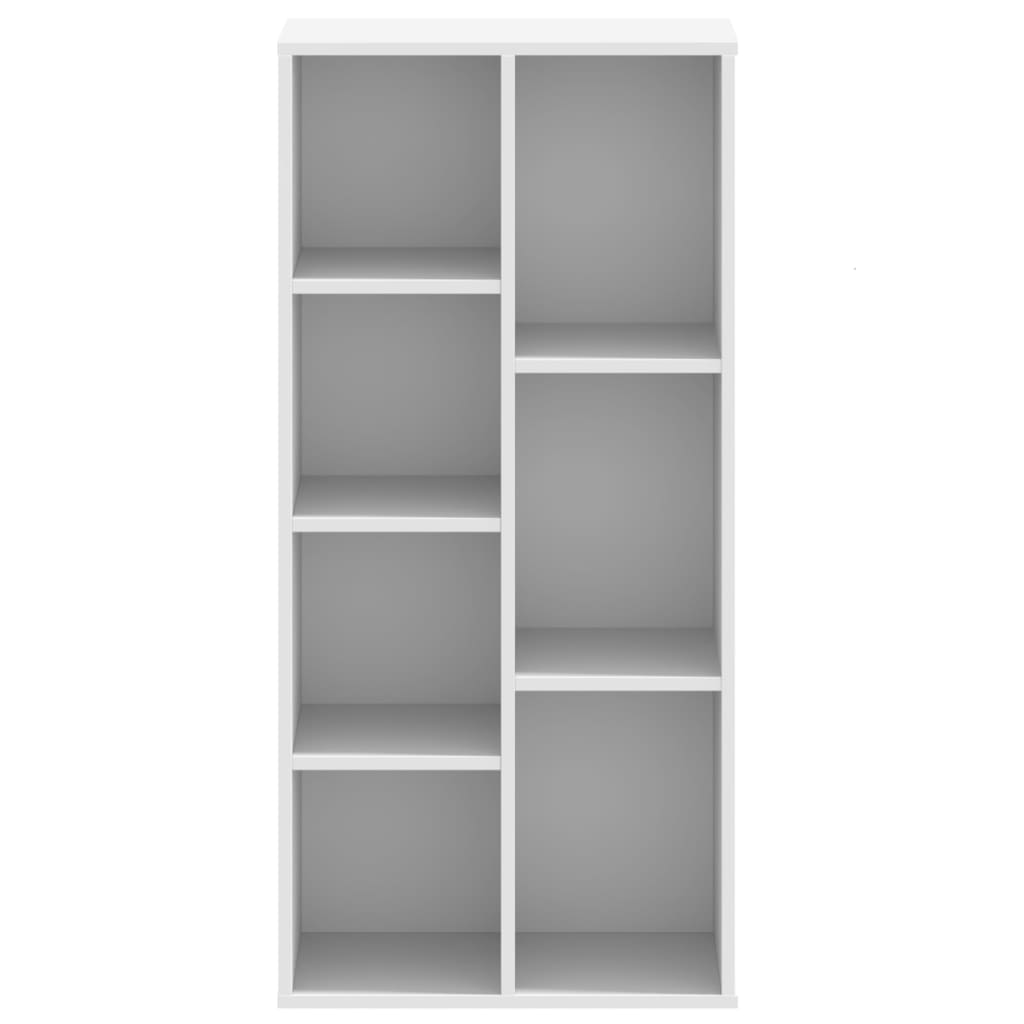 vidaXL Bibliotecă, alb, 50x25x105 cm, lemn prelucrat vidaXL Bibliotecă, alb, 50x25x105 cm, lemn prelucrat