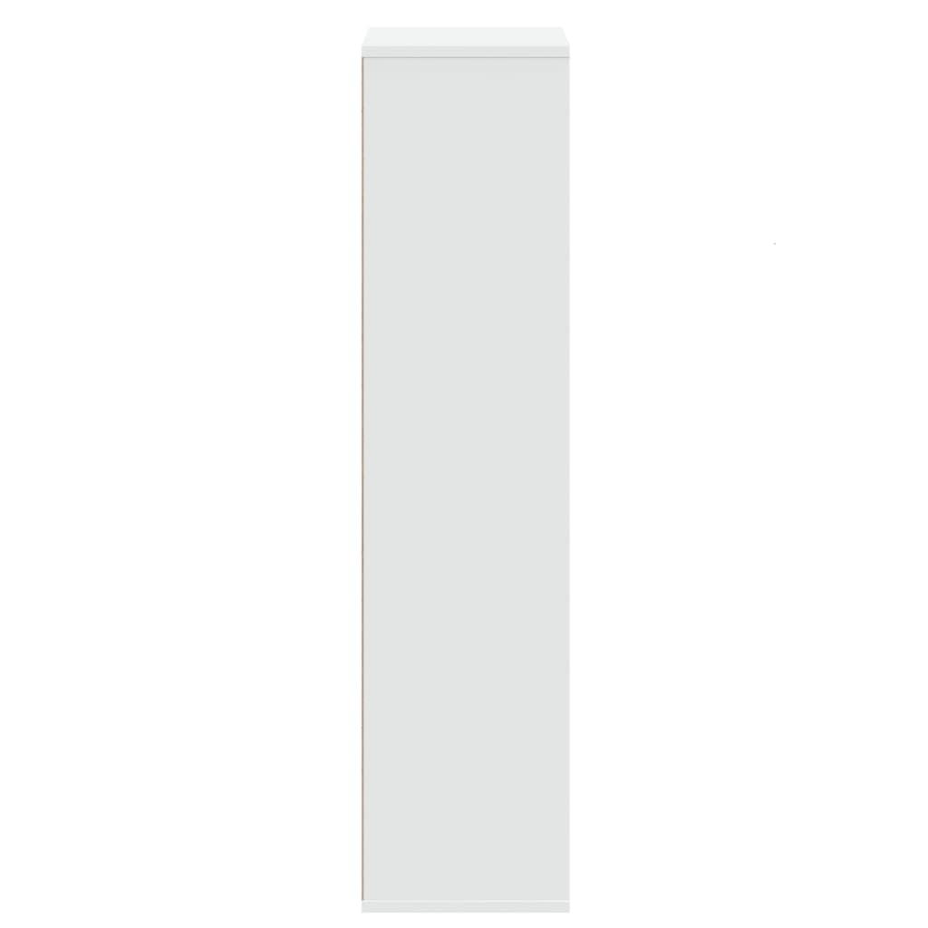 vidaXL Bibliotecă, alb, 50x25x105 cm, lemn prelucrat vidaXL Bibliotecă, alb, 50x25x105 cm, lemn prelucrat