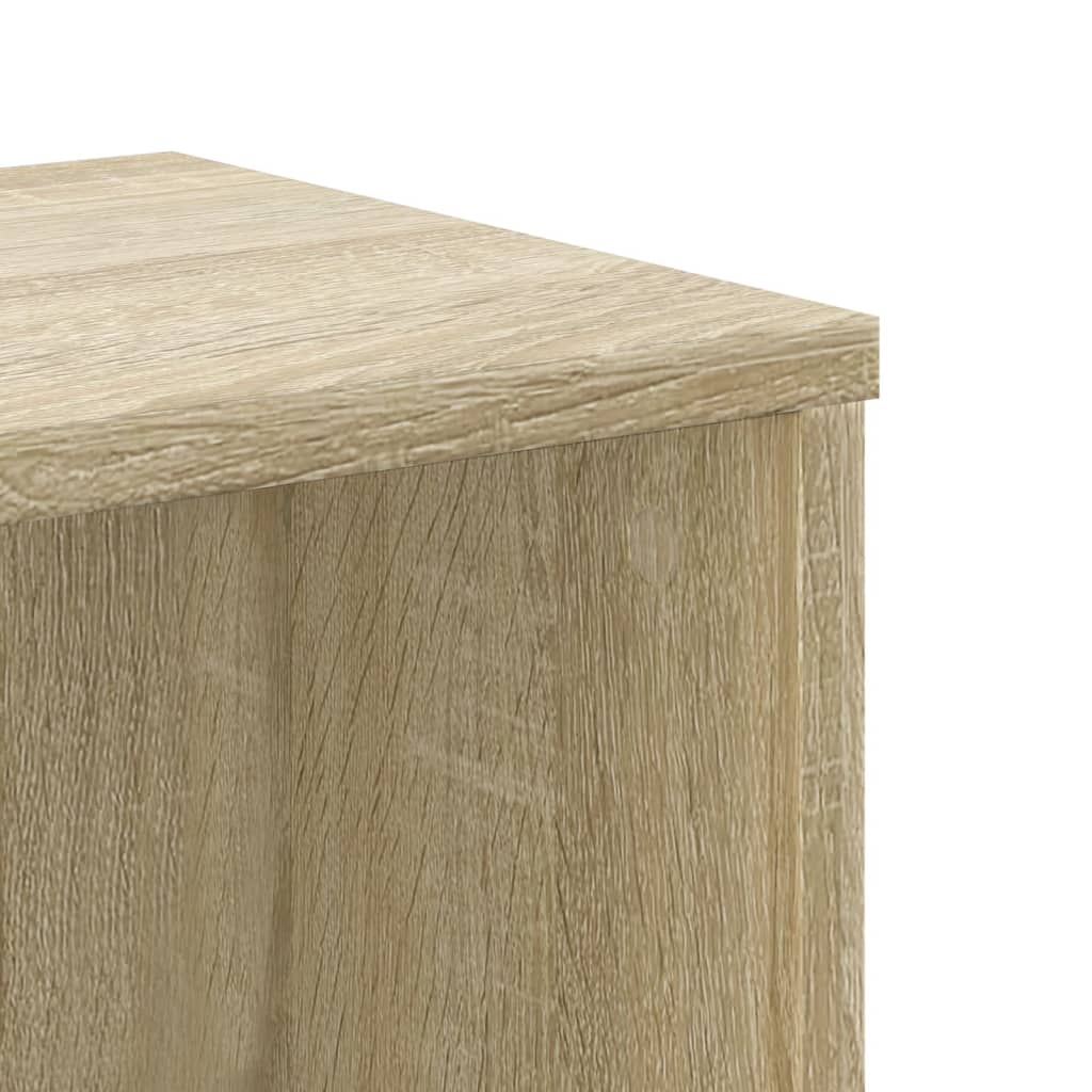 vidaXL Bibliotecă, stejar sonoma, 50x25x105 cm, lemn prelucrat vidaXL Bibliotecă, stejar sonoma, 50x25x105 cm, lemn prelucrat