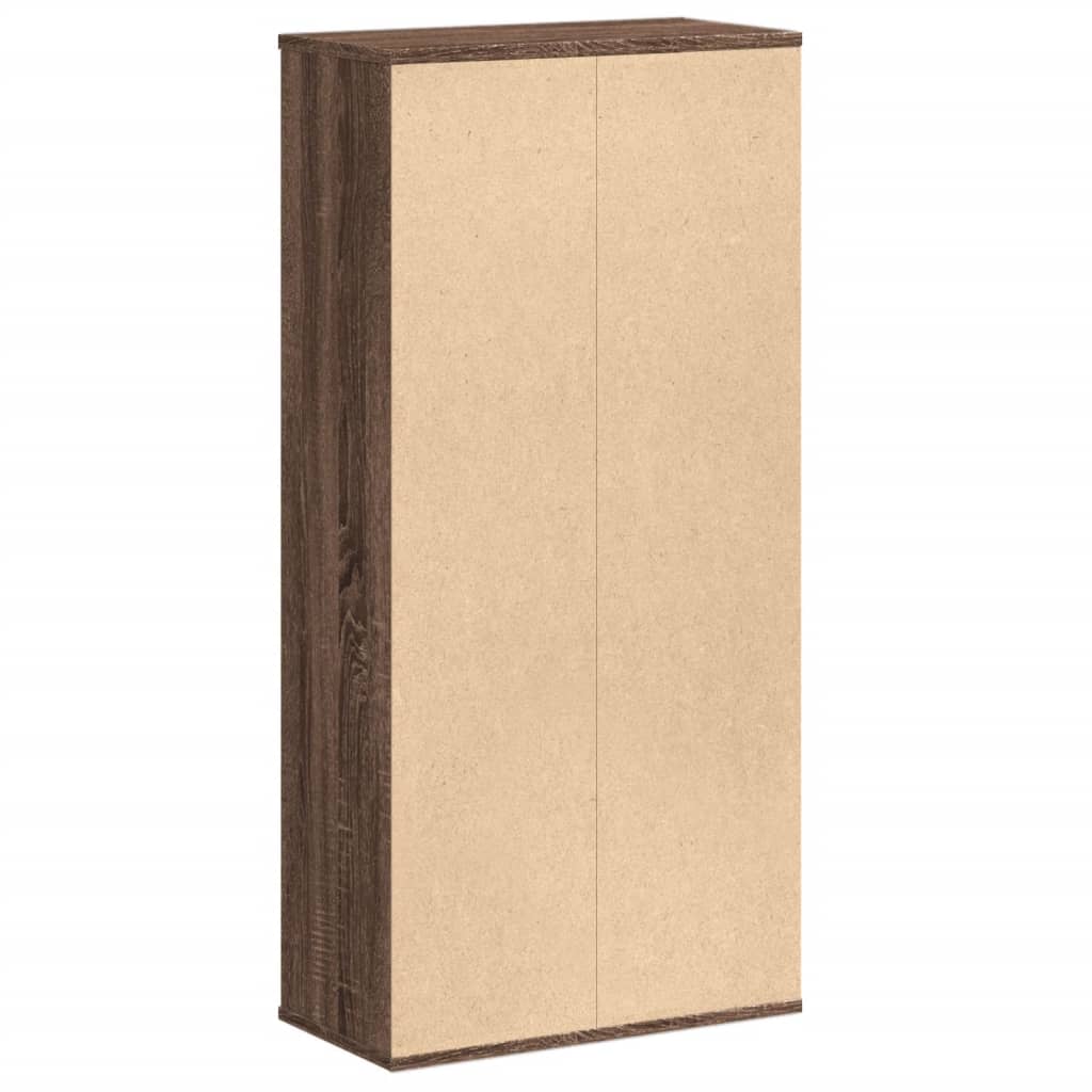 vidaXL Bibliotecă, stejar maro, 50x25x105 cm, lemn prelucrat vidaXL Bibliotecă, stejar maro, 50x25x105 cm, lemn prelucrat
