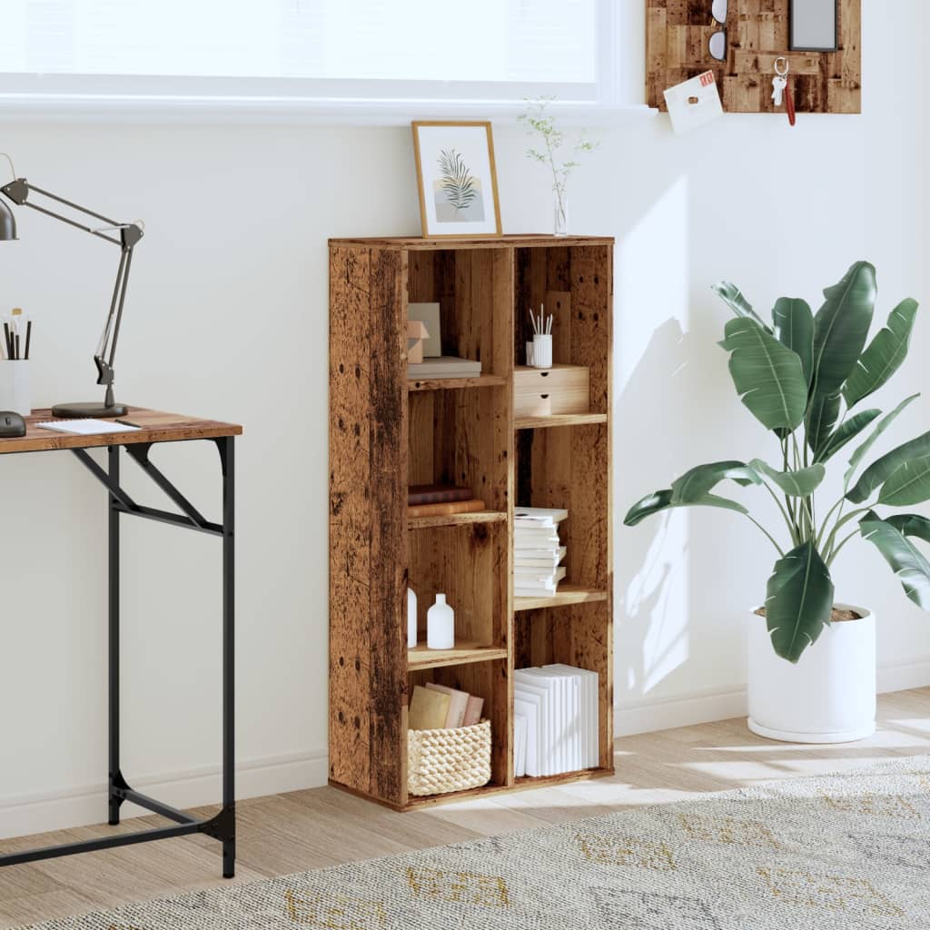vidaXL Bibliotecă, lemn vechi, 50x25x105 cm, lemn prelucrat vidaXL Bibliotecă, lemn vechi, 50x25x105 cm, lemn prelucrat