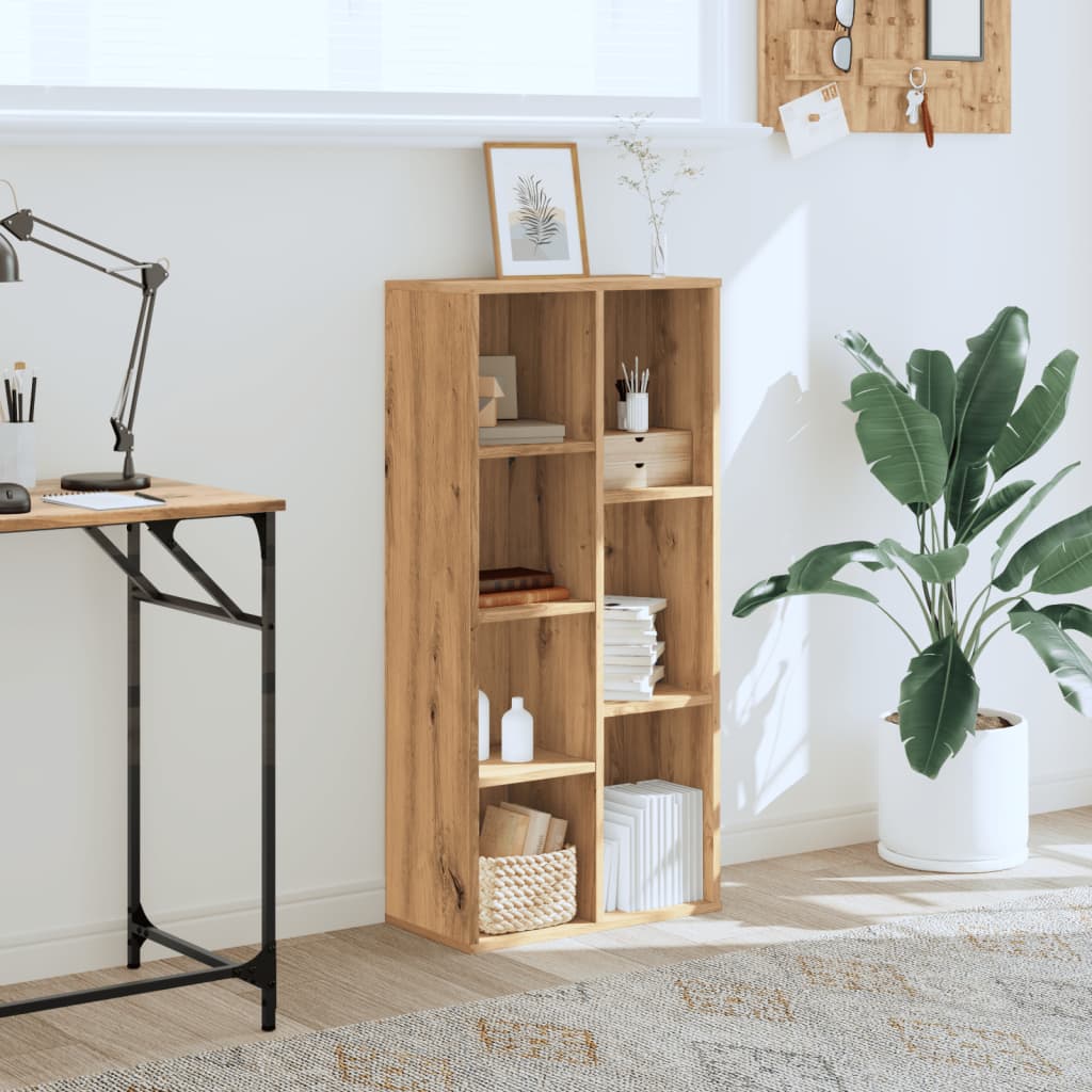 vidaXL Bibliotecă, stejar artizanal, 50x25x105 cm, lemn prelucrat vidaXL Bibliotecă, stejar artizanal, 50x25x105 cm, lemn prelucrat