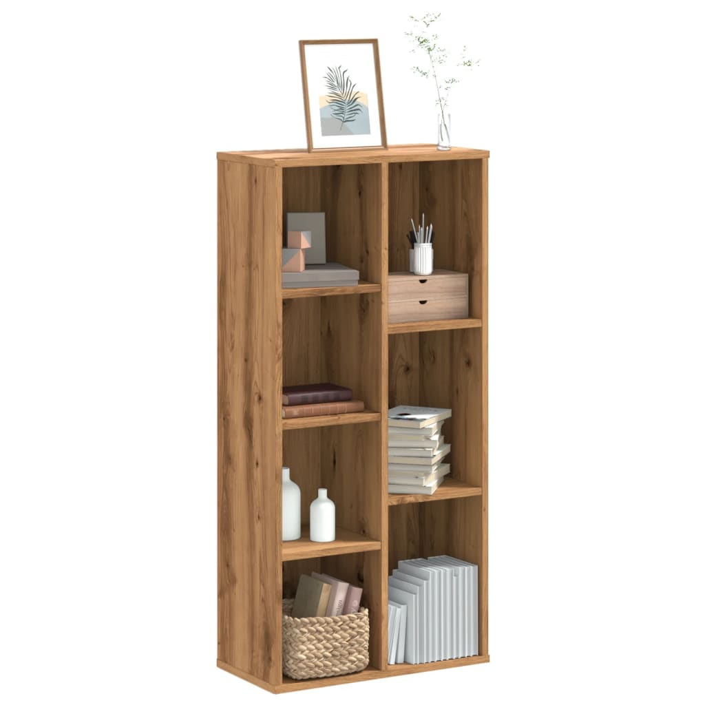 vidaXL Bibliotecă, stejar artizanal, 50x25x105 cm, lemn prelucrat vidaXL Bibliotecă, stejar artizanal, 50x25x105 cm, lemn prelucrat