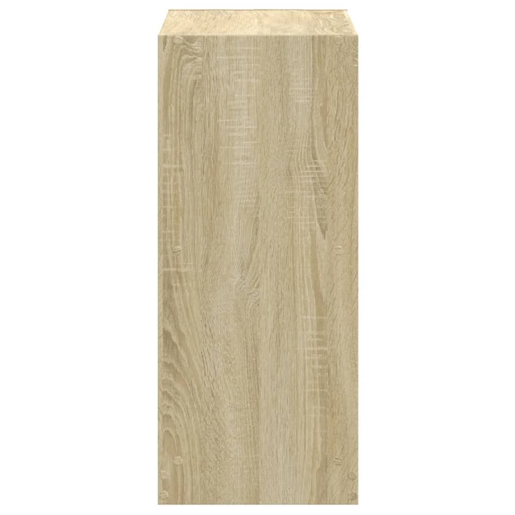 vidaXL Bibliotecă, stejar sonoma, 68,5x32x75 cm, lemn prelucrat vidaXL Bibliotecă, stejar sonoma, 68,5x32x75 cm, lemn prelucrat