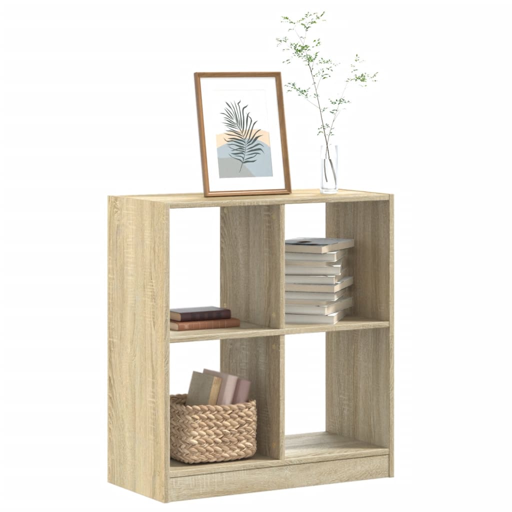 vidaXL Bibliotecă, stejar sonoma, 68,5x32x75 cm, lemn prelucrat vidaXL Bibliotecă, stejar sonoma, 68,5x32x75 cm, lemn prelucrat