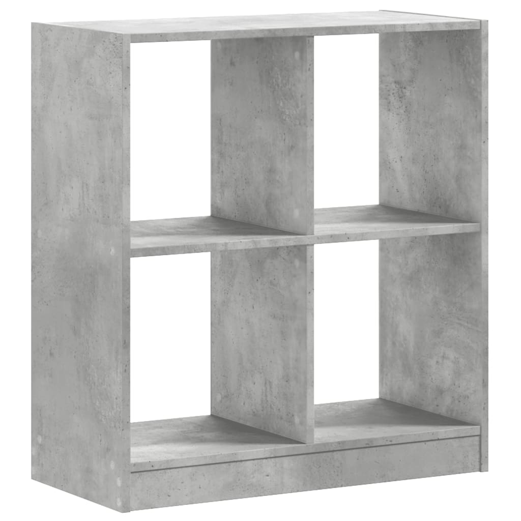 vidaXL Bibliotecă, gri beton, 68,5x32x75 cm, lemn prelucrat vidaXL Bibliotecă, gri beton, 68,5x32x75 cm, lemn prelucrat